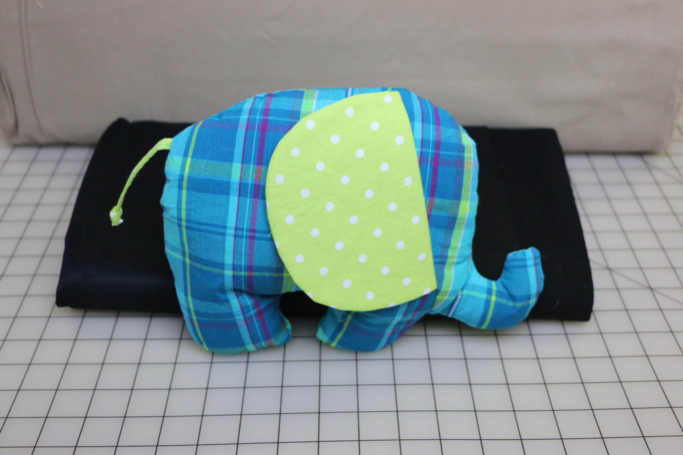 Stuffy Elephant Sewing Project