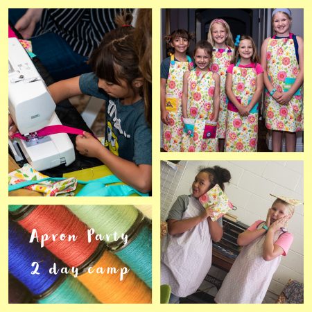 Apron Party Camp July 23 – July 24